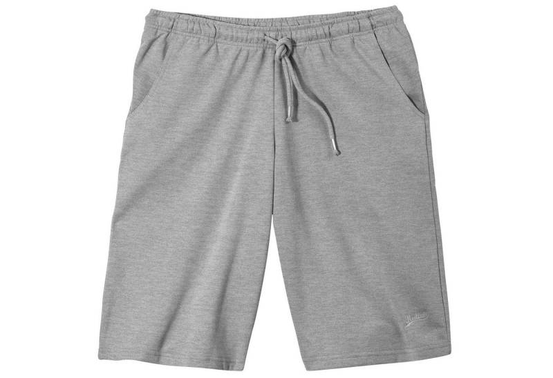 redfield Jogg-Bermudas Redfield Joggingbermuda Übergröße grau melange von redfield