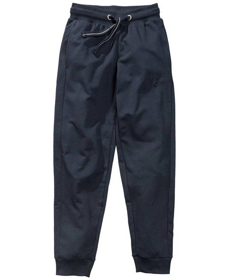 redfield Jogginghose Jogginghose mit Bündchen von Redfield in Herrenübergröße in navy von redfield