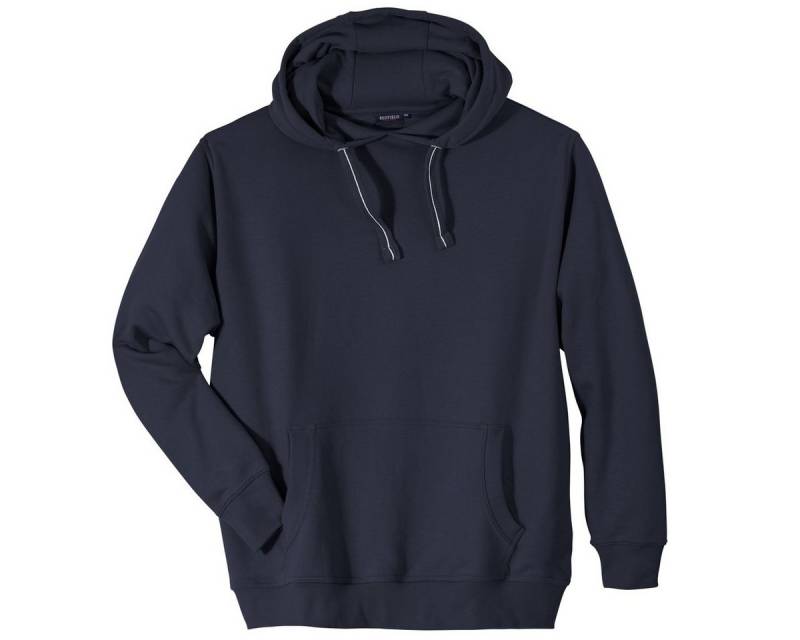 redfield Kapuzensweatshirt Übergrößen Herren Kapuzen-Sweatshirt navy Redfield von redfield