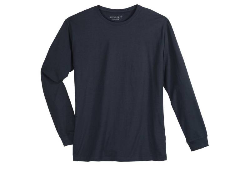 redfield Langarmshirt Redfield Langarmshirt Harvey Übergröße dunkelblau von redfield