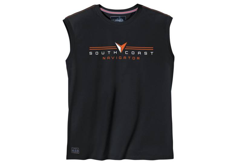 redfield Muscleshirt Redfield Übergrößen Muskelshirt South Coast schwarz von redfield