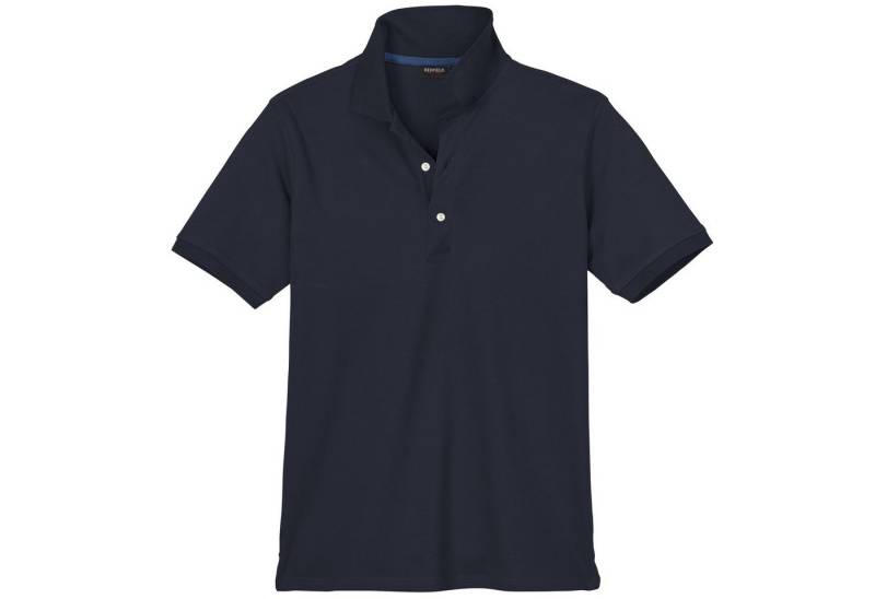 redfield Poloshirt Redfield Basic Stretch-Poloshirt Übergröße navy von redfield