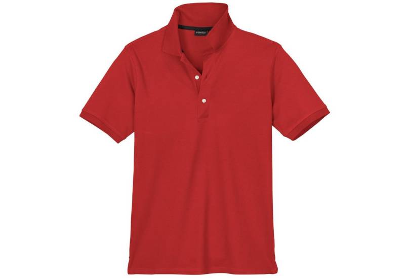 redfield Poloshirt Redfield Basic rot Poloshirt Übergröße Liam von redfield