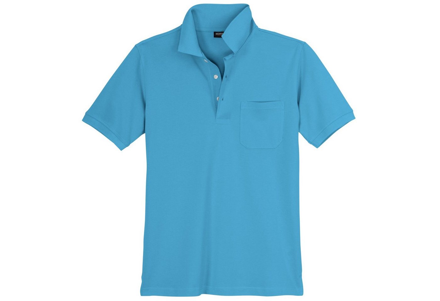 redfield Poloshirt Große Größen Herren Redfield Poloshirt azurblau von redfield