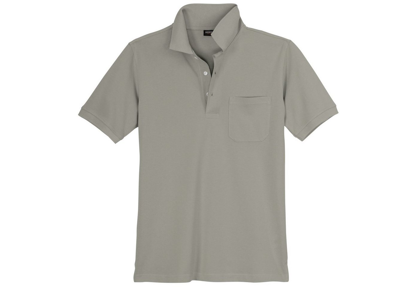 redfield Poloshirt Große Größen Herren Redfield Poloshirt grau von redfield