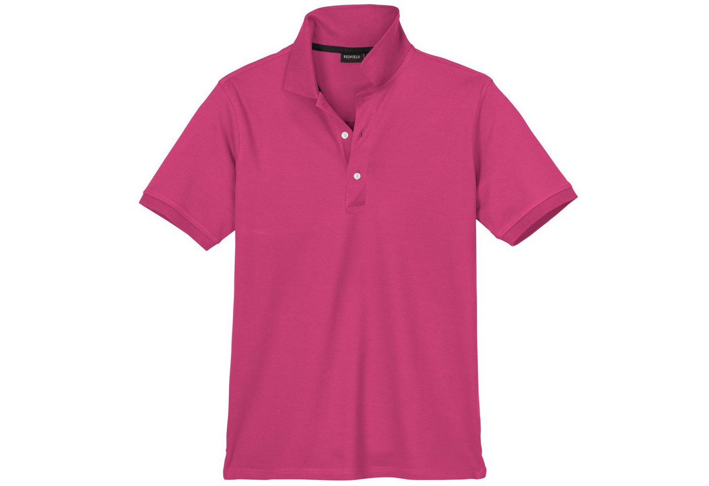 redfield Poloshirt Große Größen Herren Stretch-Poloshirt fuchsia Redfield von redfield