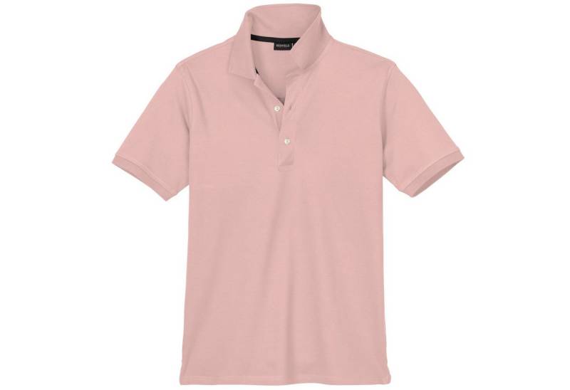 redfield Poloshirt Redfield Basic Stretch-Poloshirt altrosa Übergröße Liam von redfield