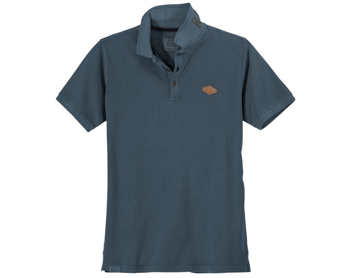 redfield Poloshirt Redfield Poloshirt große Größen blau Used Look von redfield