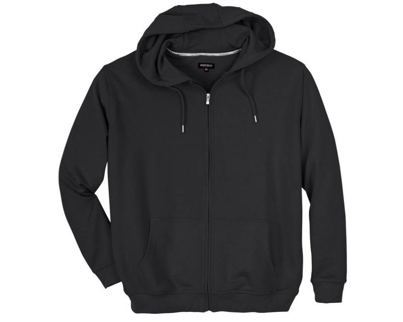 redfield Sweatjacke Übergrößen Sweatjacke Herren schwarz Redfield von redfield