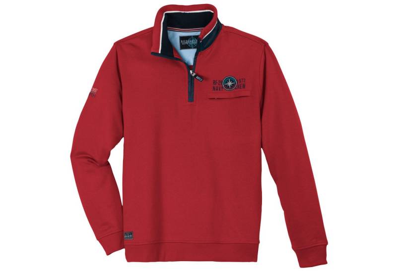 redfield Sweatshirt Sweatshirt hibiscus Rot von redfield