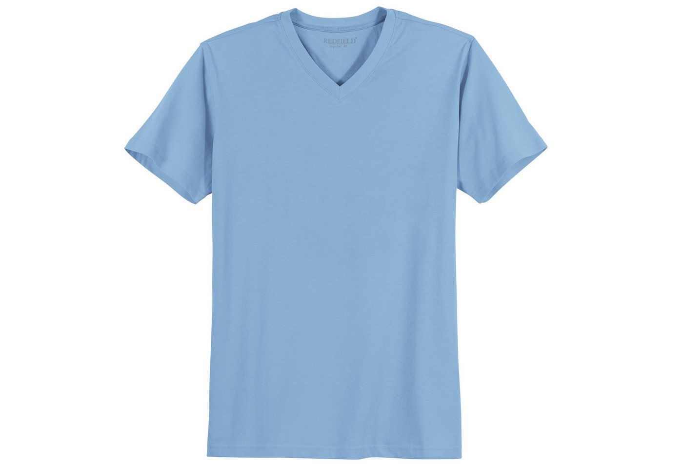 redfield V-Shirt Redfield V-Neck T-Shirt Übergröße hellblau Quentin redfield V-Shirt Redfield V-Neck T-Shirt Übergröße hellblau Quentin von redfield