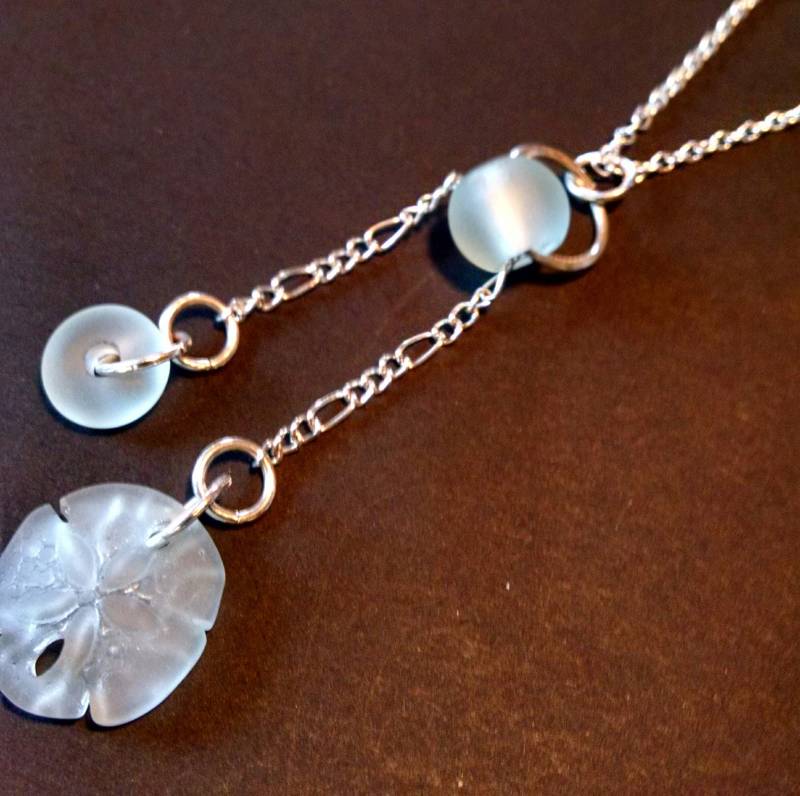 Hellgrüne Seeglas Kette Hellgrüne Seeglas Kette von redwitchcreations