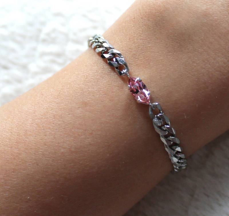 Crystal Eye Bracelet - Stainless Steel von refinedclassic