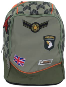 Schulrucksack Dream Bag Skin Over Modell Marines Militärgrün + Kopfhörer + Gratis Glitzer-Stift + Lesezeichen Schulrucksack Dream Bag Skin Over Modell Marines Militärgrün + Kopfhörer + Gratis Glitzer-Stift + Lesezeichen von regalidea