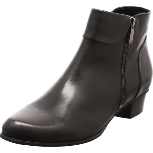 Damen Stiefelette Stefany-333 von Regarde le Ciel in Schwarz aus Glattleder mit Reißverschluss. schwarz Gr. 36 von regarde le ciel