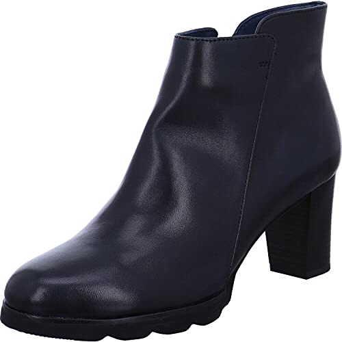 Regarde le Ciel Patricia 01 Damen Stiefelette aus Glattleder in Empire Blau mit Reißverschluss. blau Gr. 38 von regarde le ciel