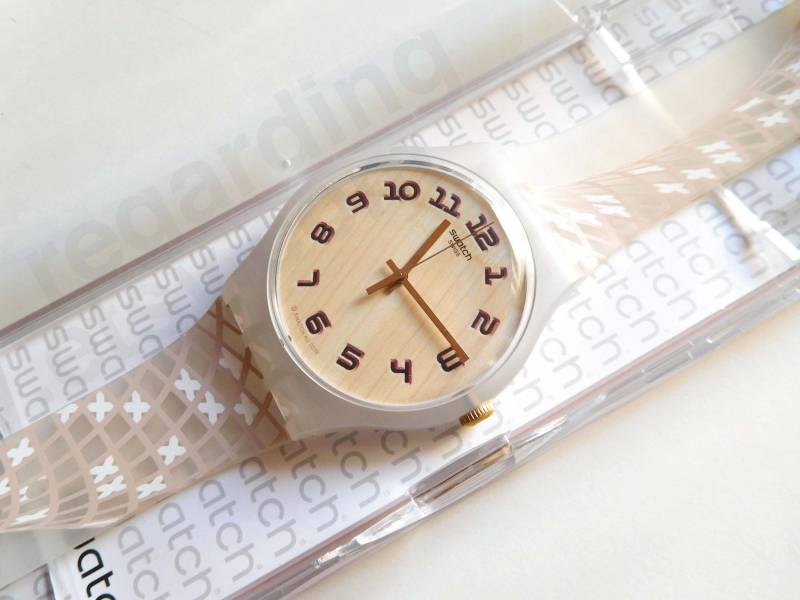 Swatch Suoz314 Uhr, Large 41 Mm Newgent, Oc Shigeru Ban Architektur Aktionär/Aktionärin Special, Ausgezeichneter Ungetragener Zustand von regarding