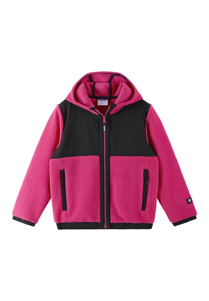 reima Fleecejacke TURBO aus weichem, recyceltem Teddyfleece von reima