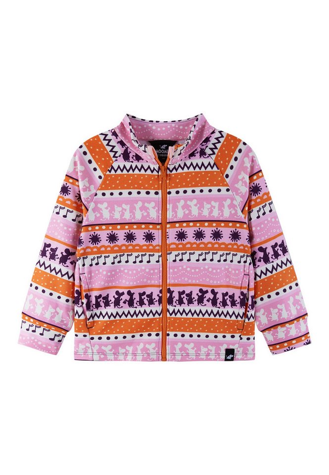 reima Fleecepullover MOOMIN TARPEEN Moomin Druck von reima