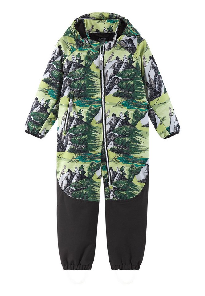 reima Softshelloverall MOOMIN MJOSA PFAS-freie, schmutzabweisende Ausrüstung BIONIC-FINISH®ECO von reima