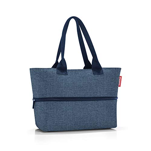 Reisenthel Shopper e1 Großraumtasche aus hochwertigem Polyestergewebe in der Farbe Twist Blue/wasserabweisend von reisenthel