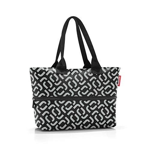 reisenthel shopper e1 RJ Umhängetasche Henkeltasche Strandtasche Tasche, signature black (7054) von reisenthel