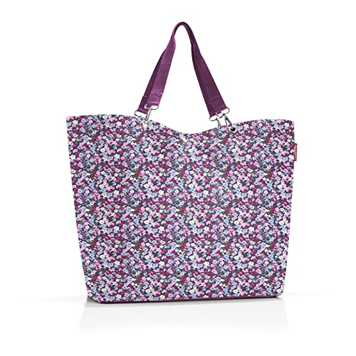 reisenthel shopper XL viola mauve – Geräumige Shopping Bag und edle Handtasche in einem – Aus wasserabweisendem Material von reisenthel