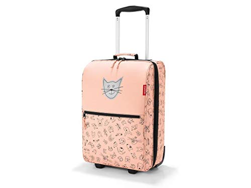 reisenthel Trolley XS Kids Cats and Dogs rosa - Kindergepäck mit Softshell 19L - 29x43x18 cm von reisenthel