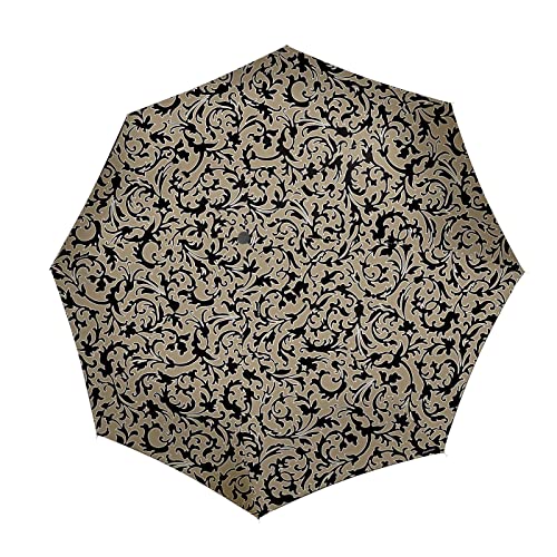 reisenthel Umbrella Pocket Classic Baroque Marble Kompakter Taschenschirm aus recycelten PET-Flaschen Mit ergonomischem Griffdesign von reisenthel
