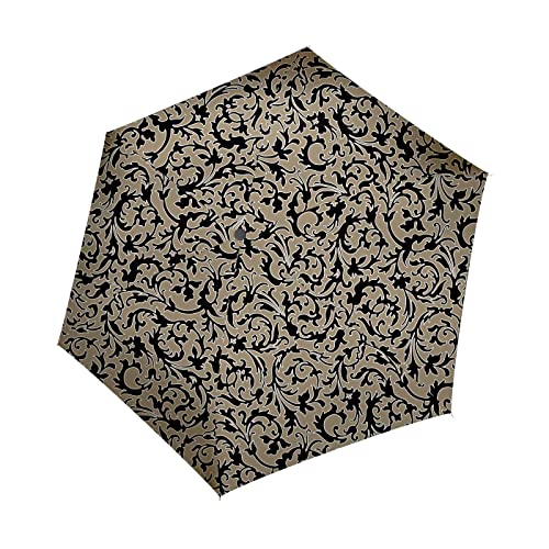 reisenthel umbrella pocket mini baroque marble Extrem leichter und flacher Taschenschirm aus recycelten PET-Flaschen Mit großem Schirmdach von reisenthel