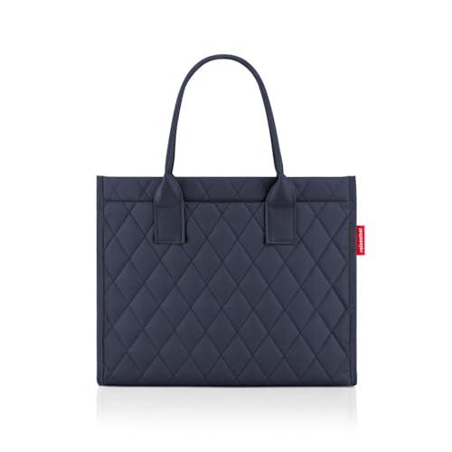 reisenthel daily shopper rhombus midnight – Moderner, geradliniger Shopper für jeden Anlass - praktische Handtasche, groß genug für Ihre Einkäufe und Ihre Alltagsgegenstände reisenthel daily shopper rhombus midnight – Moderner, geradliniger Shopper für jeden Anlass - praktische Handtasche, groß genug für Ihre Einkäufe und Ihre Alltagsgegenstände von reisenthel
