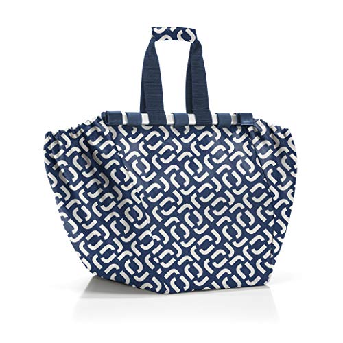 reisenthel easyshoppingbag Vielseitiger Shopper Im praktischen Design zum Zusammenrollen, Farbe:signature navy von reisenthel