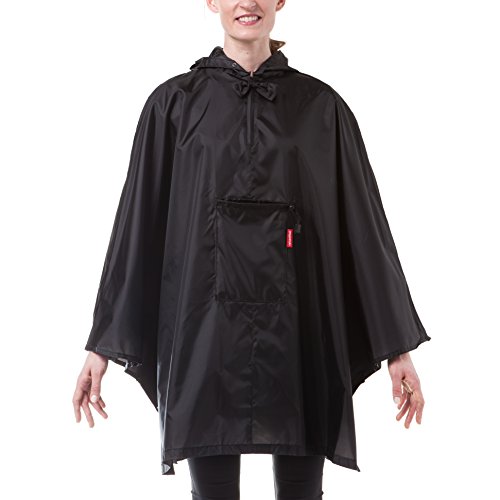 reisenthel TX0033 Poncho black, 141 x 116 cm von reisenthel