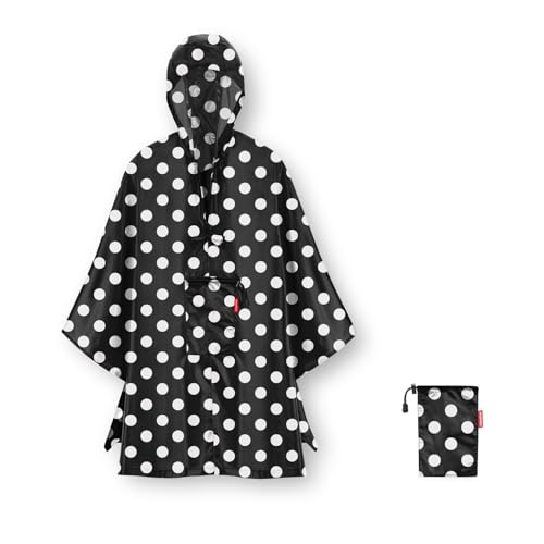 Reisenthel AN7073 Mini Maxi Poncho DOTS White Poncho Damen DOTS White Größe Unica von Reisenthel