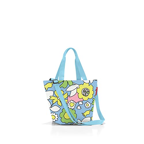 reisenthel shopper Geräumige Shopping Bag und edle Handtasche in einem Aus wasserabweisendem Material, Couleur:florist lagoon von reisenthel