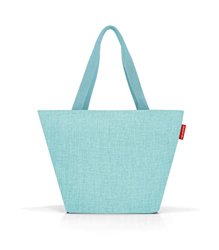 reisenthel shopper Geräumige Shopping Bag und edle Handtasche in einem Aus wasserabweisendem Material, Couleur:twist ocean von reisenthel