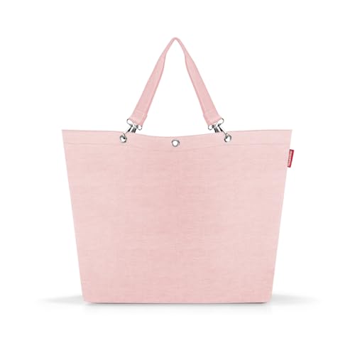 reisenthel shopper XL twist blush – Geräumige Shopping Bag und edle Handtasche in einem – Aus wasserabweisendem Material von reisenthel