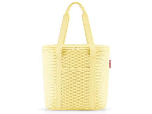reisenthel thermoshopper mesh Lemon – Kühltasche für den Einkauf oder das Picknick mit 2 Trageriemen – Aus wasserabweisendem Material von reisenthel