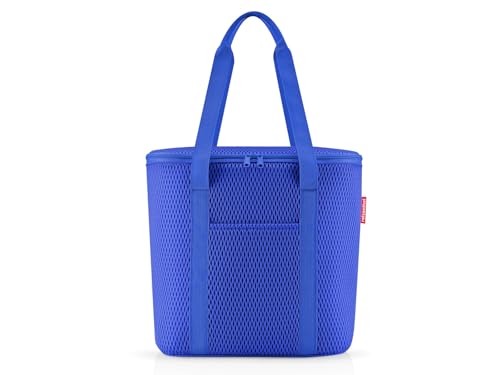 reisenthel thermoshopper mesh royal Blue – Kühltasche für den Einkauf oder das Picknick mit 2 Trageriemen – Aus wasserabweisendem Material von reisenthel
