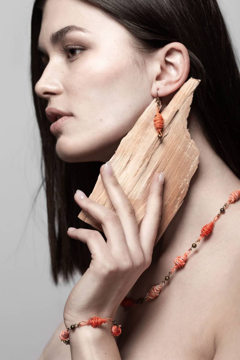 Dhaka Recycelte Ohrringe. Weihnachtsgeschenk Für Sie. Ökodesign. Schmuck Aus Wiedergewonnenen Und Recycelten Elektrokabeln Dhaka Recycelte Ohrringe. Weihnachtsgeschenk Für Sie. Ökodesign. Schmuck Aus Wiedergewonnenen Und Recycelten Elektrokabeln von rekrea
