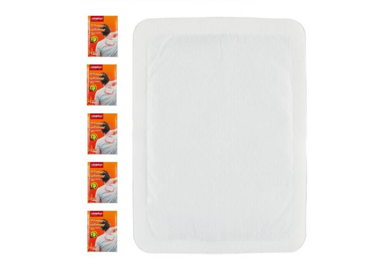 relaxdays Körperwärmer Wärmepads für den Körper, 5-tlg., 5er Set, 5er Pack von relaxdays