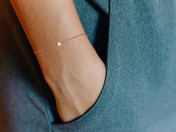 renna deluxe MAKE A WISH – STERN Armband in Sterling Silber von renna deluxe