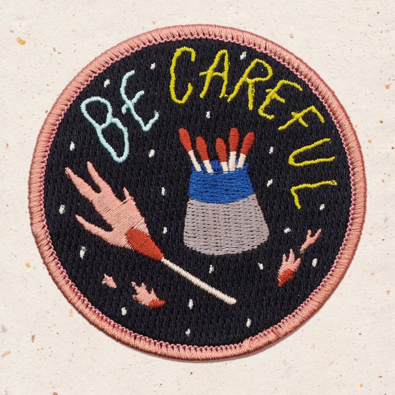 Be Care Patch. Streichholz-Abzeichen Be Care Patch. Streichholz-Abzeichen von residentialghost