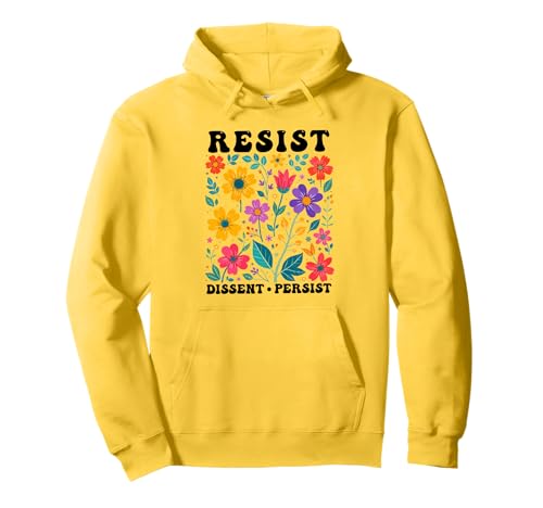 resist dissent persist feministische frauen protest equal rights Pullover Hoodie resist dissent persist feministische frauen protest equal rights Pullover Hoodie von resist dissent persist