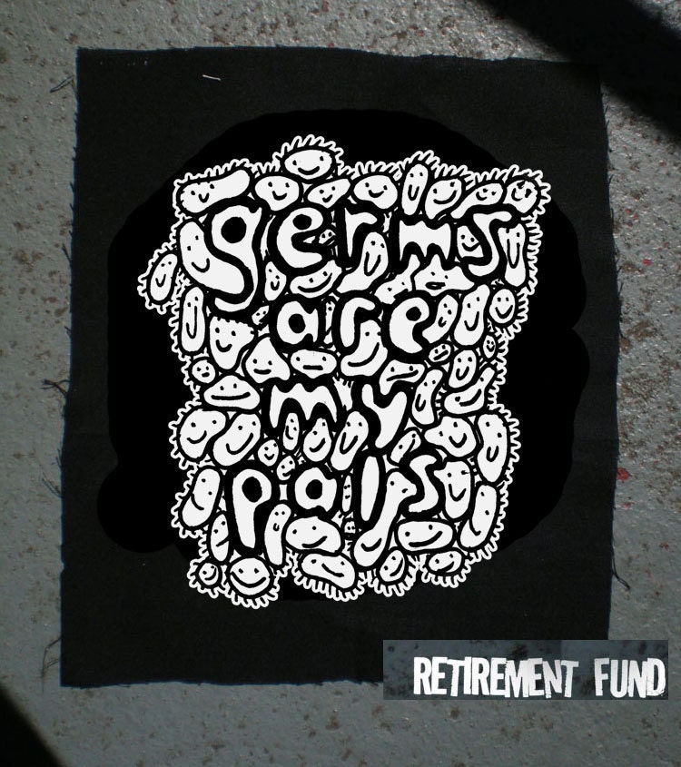 Keime Sind Bei Deinen Kumpels Patch Super Punkig, Mega Krustig Irgendwie Eklig Keime Sind Bei Deinen Kumpels Patch Super Punkig, Mega Krustig Irgendwie Eklig von retirementfund