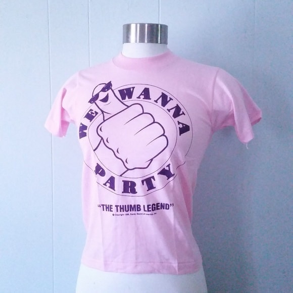 Verkauf Ungetragenes Weinlese-T-Shirt We Wanna Party Florida Edm Tanz Nos Fl Bar Trinken Daumen Hoch College Spring Break Vtg T-Shirt Verkauf Ungetragenes Weinlese-T-Shirt We Wanna Party Florida Edm Tanz Nos Fl Bar Trinken Daumen Hoch College Spring Break Vtg T-Shirt von retroEra