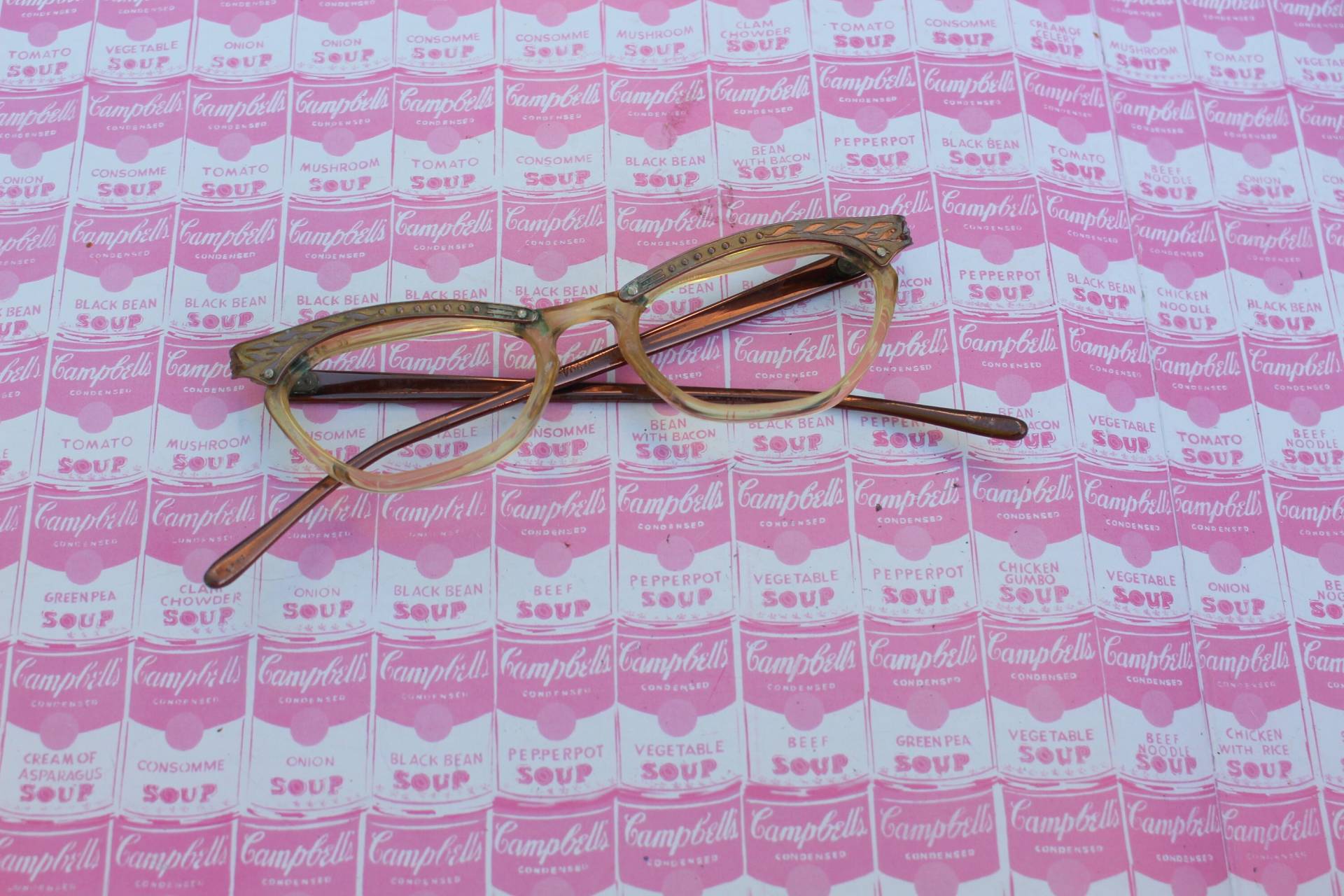 1950Er 1960Er Jahre Vintage Cat Eye Eye Brille.... Brille. Aufwändig. Katzenauge. 60Er Accessoires. Klassisch. Twiggy. Designer Vintage. 50Er von retroandme