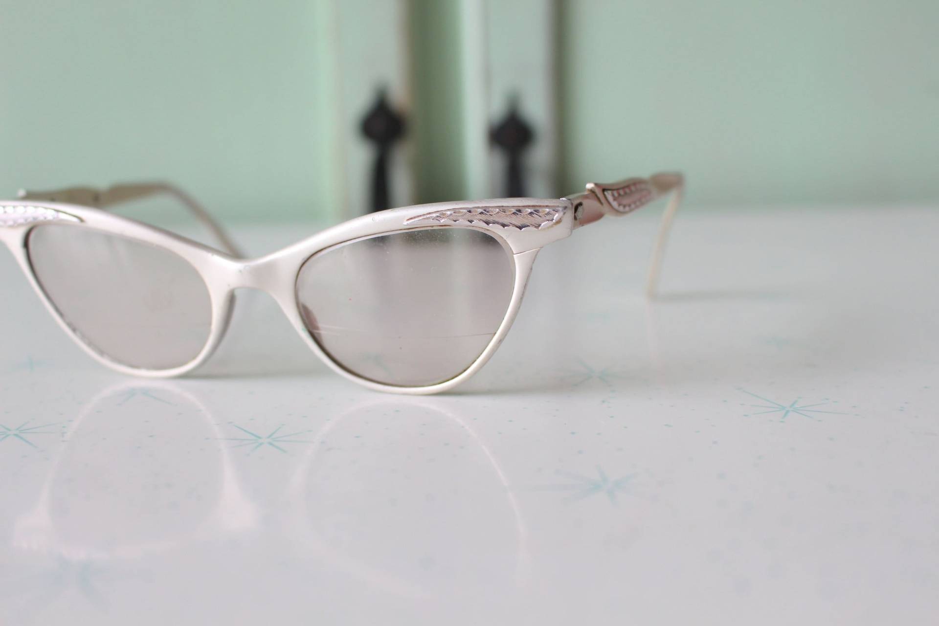 1950Er 1960Er Jahre Vintage Cat Eye Eye Brille.... Usa. Brille. Aufwändig. Katzenauge. 60Er Accessoires. Klassisch. Twiggy. Designer Vintage. 50Er von retroandme