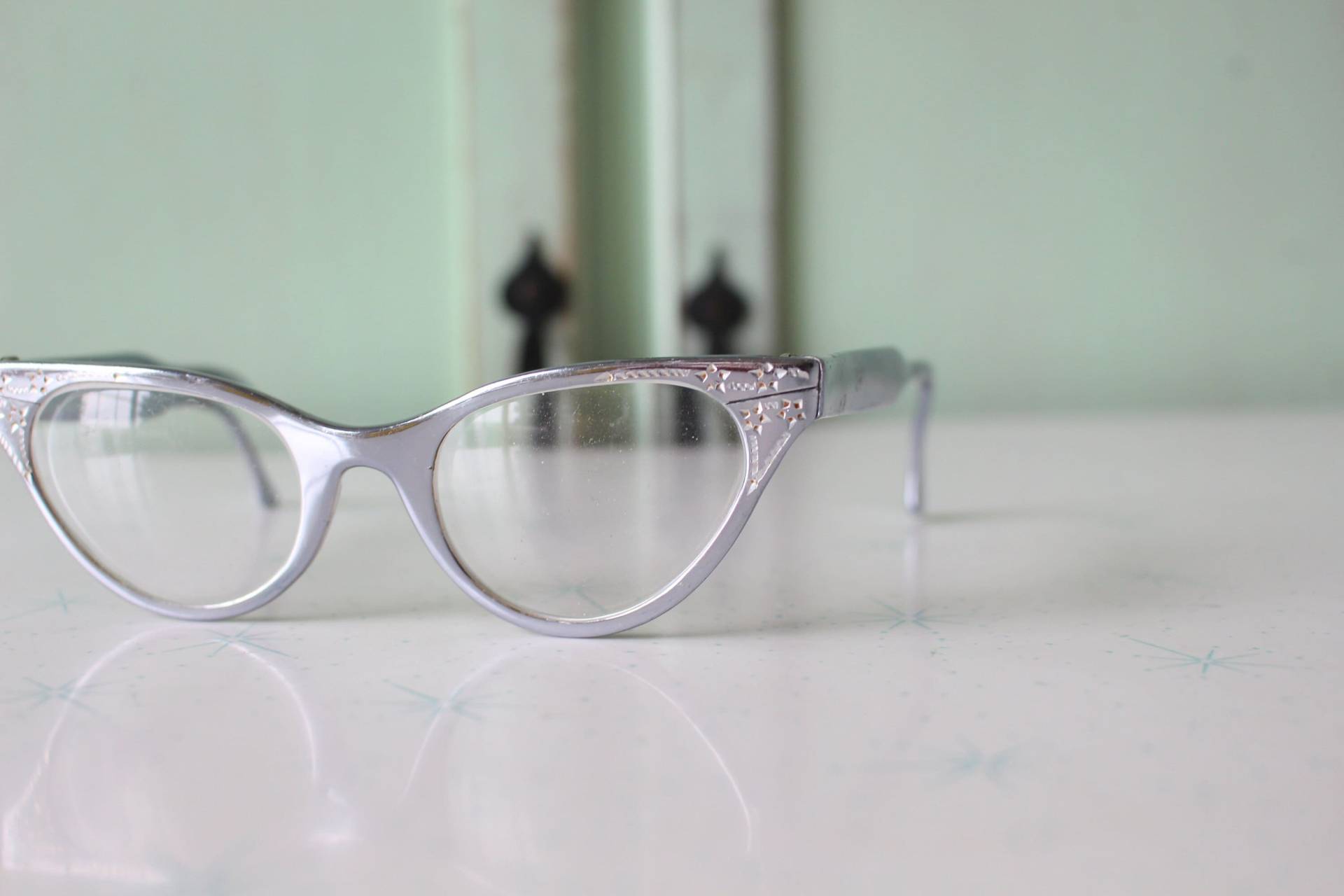 1950Er 1960Er Jahre Vintage Cat Eye Eye Brille.hasday. Brille. Aufwändig. Katzenauge. 60Er Accessoires. Klassisch. Twiggy. Designer Vintage. 50Er von retroandme