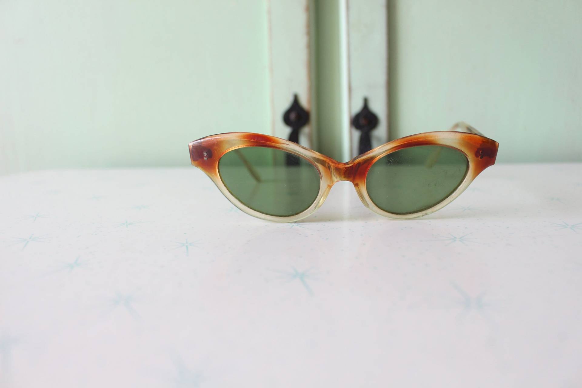 1950Er 60Er Jahre Leopard Cat Eye Sonnenbrille.. Atomic. Vintage Brille. Aufwändig. Cateye. Accessoires. Twiggy. Designer. Jahre. Selten. Gogo. von retroandme